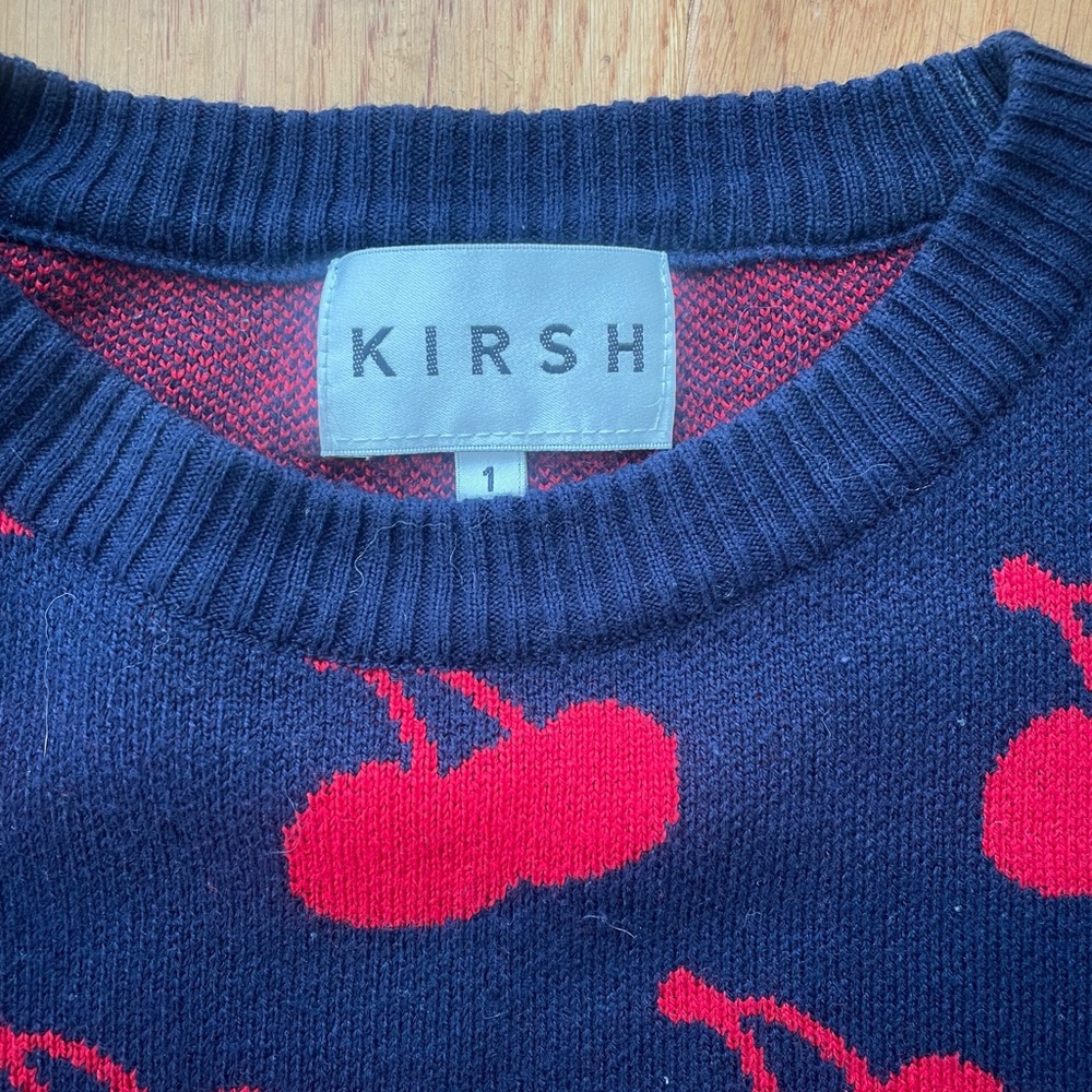 Kirsh Cherry Patterned Sweater - Picture 3 of 5
